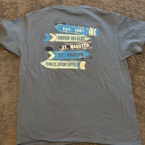 St Maarten Tee Shirt - Large